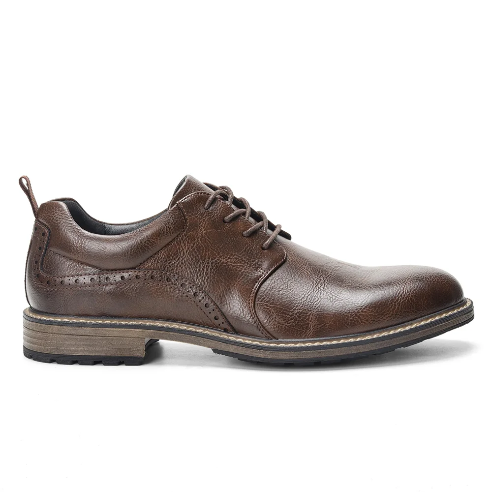 40~46 Leather Shoes Men Fashion Brand Comfortable 2024 Casual Shoes Men