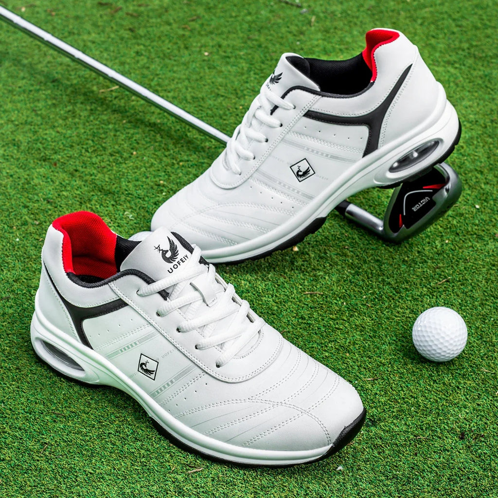 Men Golf Shoes Casual Breathable Waterproof Non-slip Golf Outdoor Training Shoes