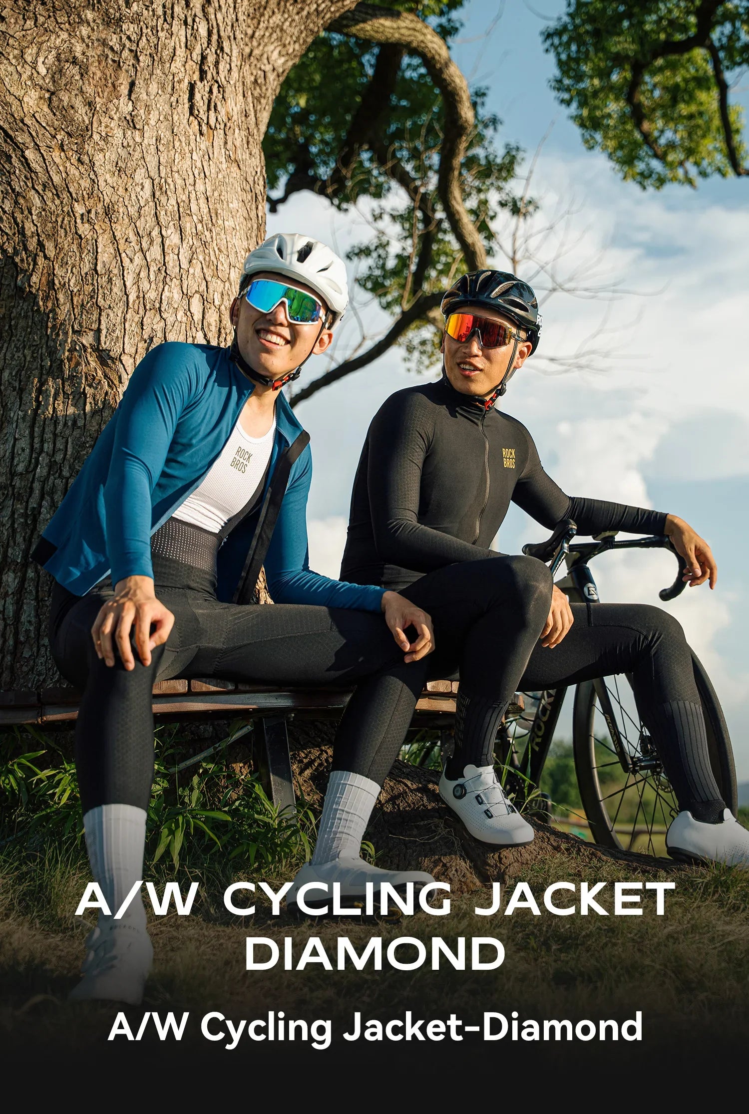 Autumn Winter Bicycle Jackets Men High Elastic Thermal Fleece Bike Coat Non-Slip Comfortable Cycling Jerseys Clothing