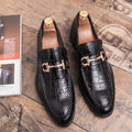 High Quality Casual Business Leather Shoes For Men Classic Social Leather Shoes Men Party Formal Loafers Men Dress Shoes Retro