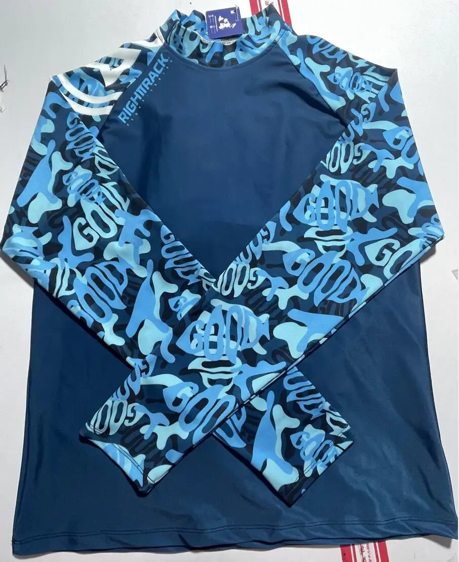 RT Colorful Rashguard Snorkeling Long Sleeve Surfing Shirt UV Protection Swimwear Diving UPF Summer Sunscreen Beachwear