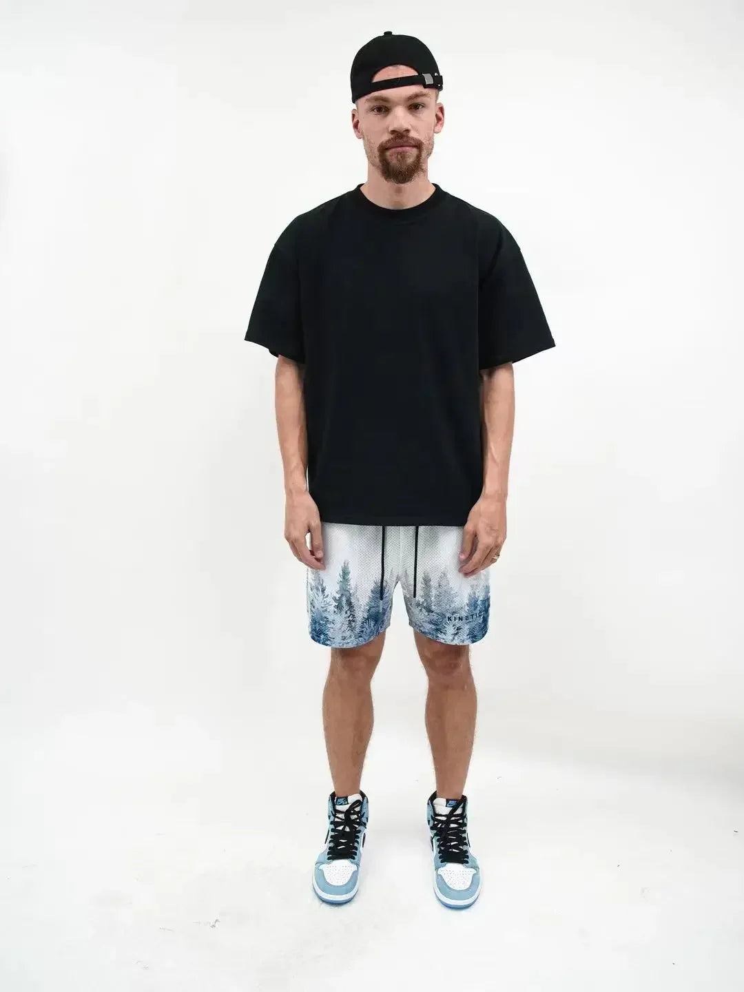 Summer Mens Sports Gym Fitness Running Basketball Short Pants Quick Dry Mesh Trend Jogger Beach Casual Motorcycle Shorts