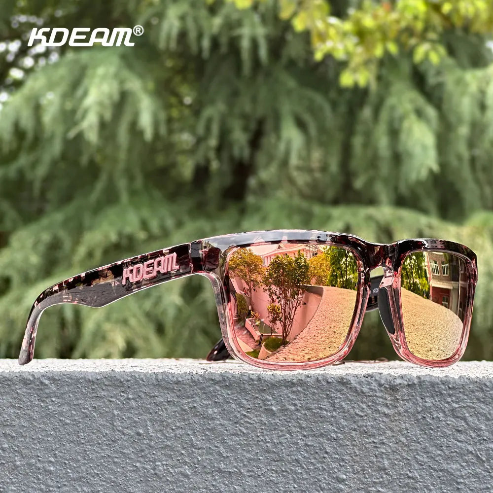 Unisex Square Sunglasses Polarized Coated Lens Suitable For Driving Fishing Sunglasses Anti-Blue Light Computer Eyeglasses