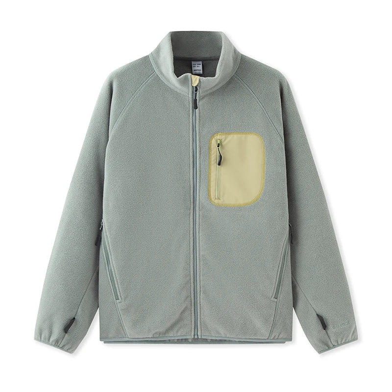Jacket Men 2025 Autumn New Couple Fleece Anti-Static Casual Top