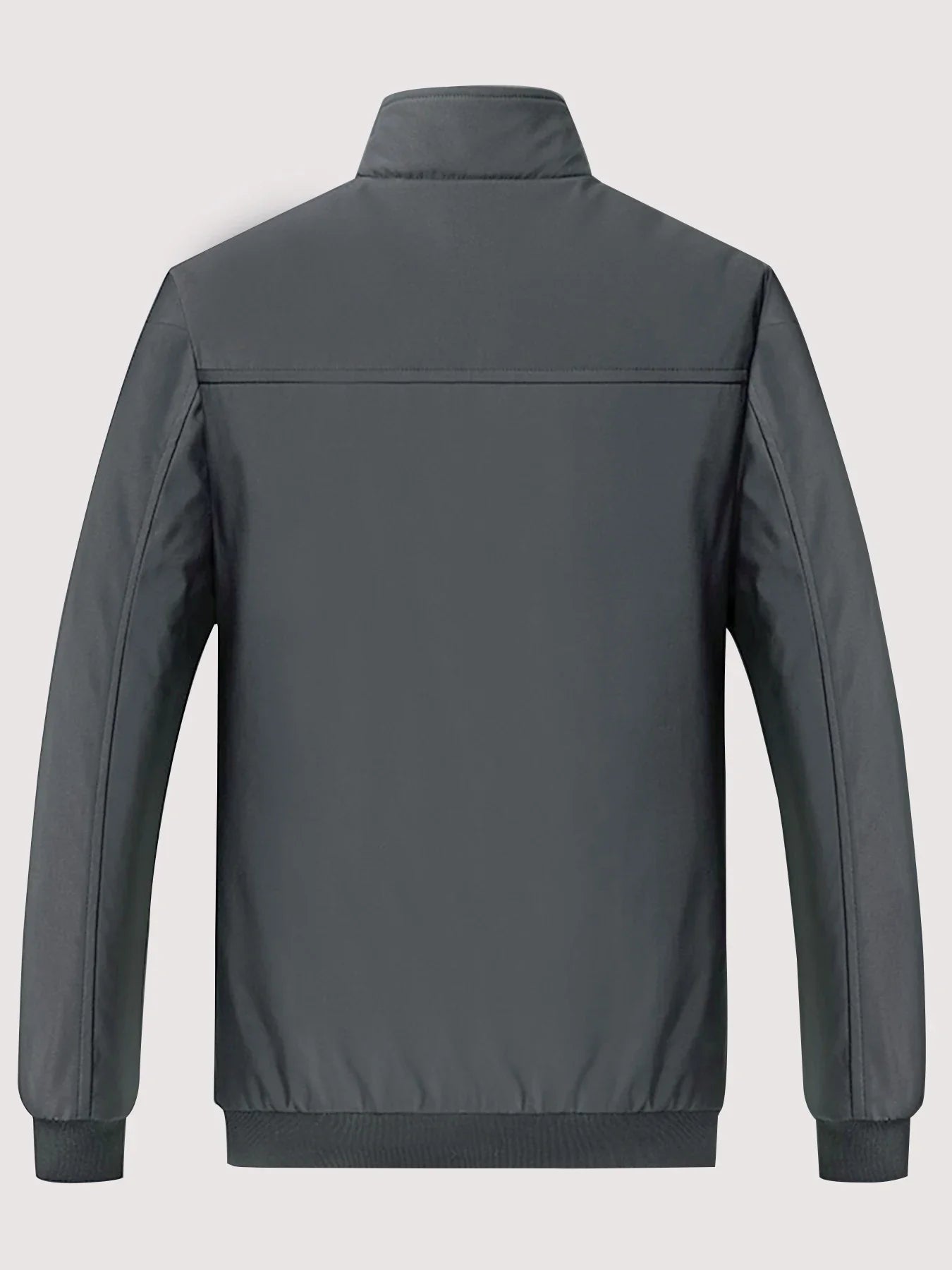 New Autumn and Winter Velvet Jacket Men's Stand-Up Collar Cotton Padded Thickened Warm Casual Jacket