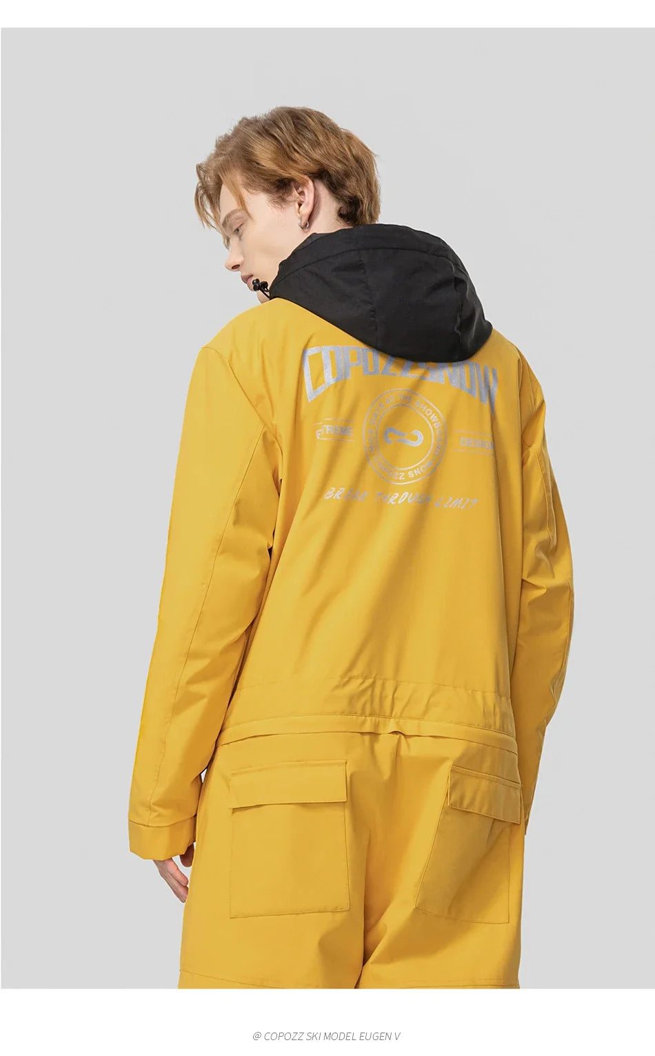 Winter Ski Suit Men Women Waterproof Warm Ski Overalls Outdoor Sports Snowboard One Piece Ski Jumpsuit Skiing Clothing