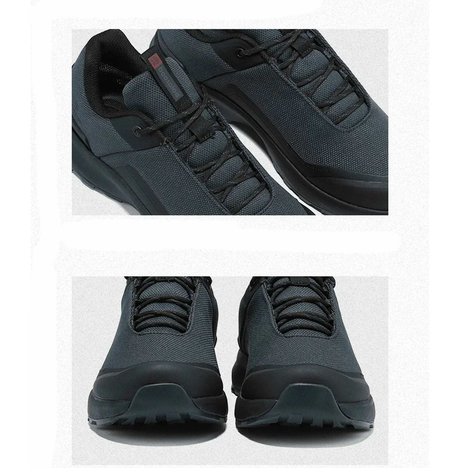 Men Hiking Shoes Litchi Leather High Quality Male Trekking Climbing Sneakers Non-slip Luxury Designer Outdoor Shoe