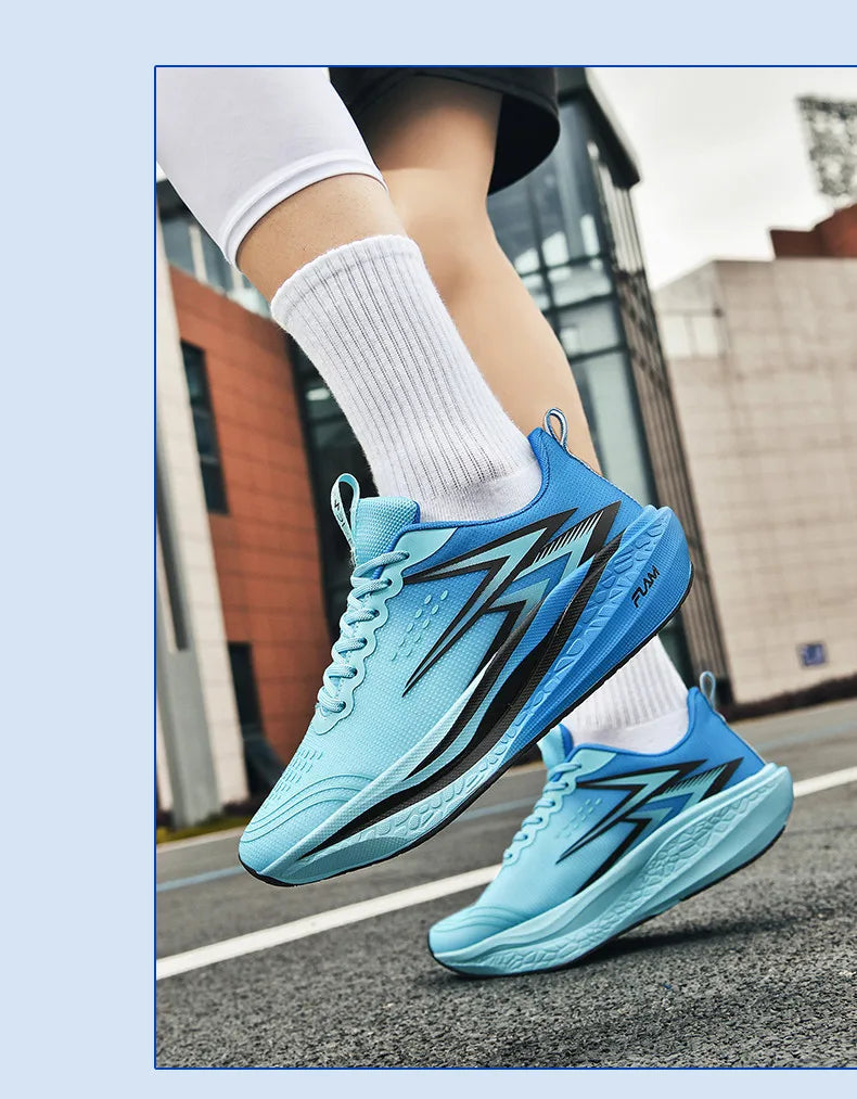 Marathon Men Running Shoes Speciality Sports Shoes Breathable Lightweight Carbon Board Women's Trend Athletic Sneakers Women
