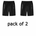 Pack of 1/2/3 Men Sweatpants 110-175kg Plus Size 1XL-7XL Casual Shorts Loose Elastic Waist Sport Pants Running Fitness Gym Pants