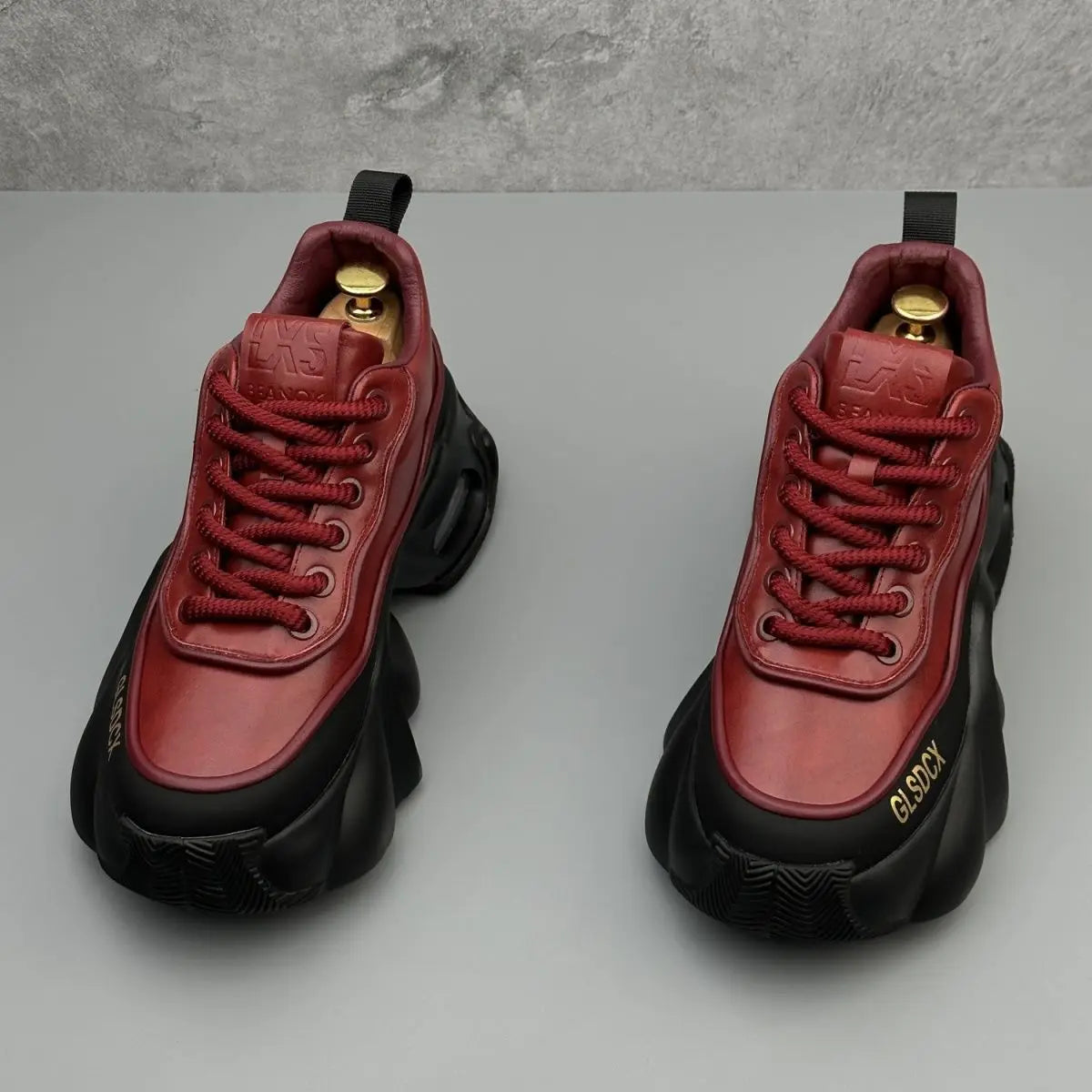 Designer Style Men Shoes 2025 Autumn Fashion Comfortable Men's Thick Platform Sneakers Casual Shoes Sports Trainers Tenis