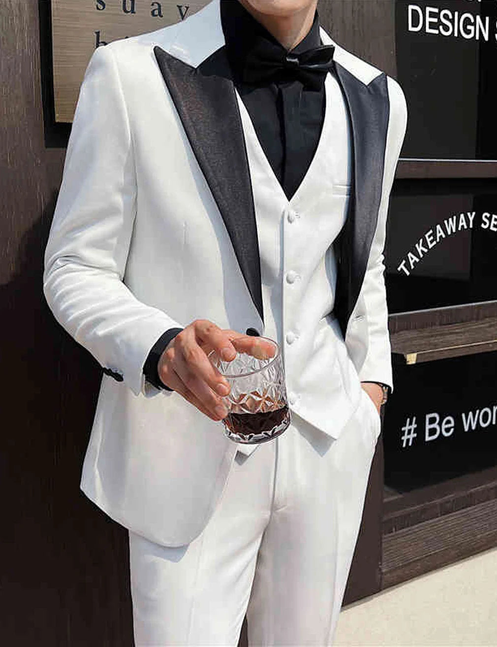 Men's High-Quality 3 Piece Business Suit