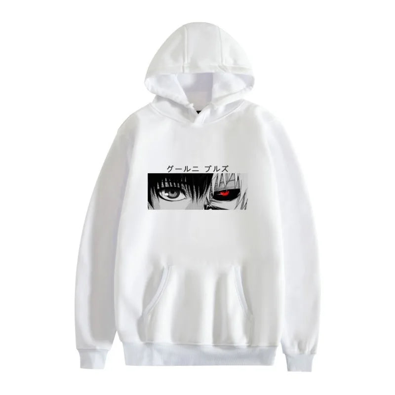 New Tokyo Ghoul Quadratic Element Japaneses Comics Hoodie New Tracksuit Men Women Fashion Autumn Winter Fleece Sweatshirt Loose