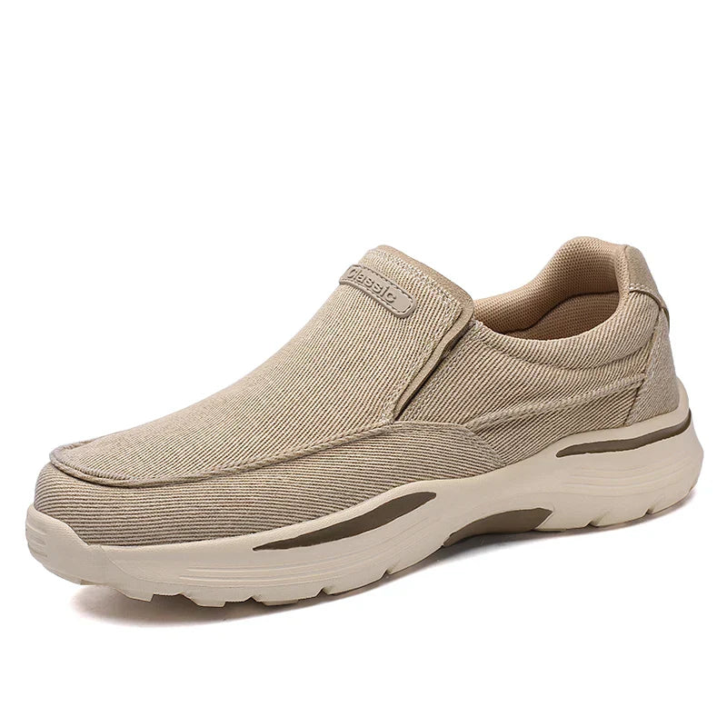 Men's Lightweight Canvas Loafers for Outdoor Hiking Camping Casual Sports Running Jogging Shoes Size 39-48