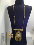 Trendy Fashion2PCS Luxury Waterdrop Indian Jewelry Sets For Women Wedding Party Indian Dubai Bridal jewelry Set