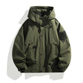 Men Women Waterproof Hiking Jacket Windproof Camping Windbreakers Oilproof Fishing Trekking Jacket Autumn Spring Sport Rain Coat