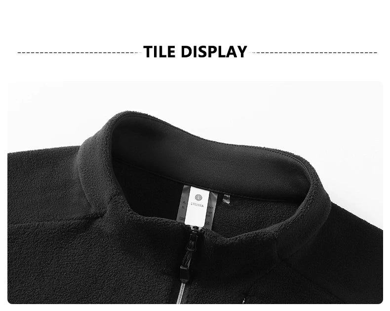 SBWL New high-quality men's autumn and winter outdoor sports inner layer warm long-sleeved T-shirt fitness running jacket Tops