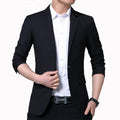 Spring Autumn Suits Men Smart Casual Slim Fit Business Korean Solid Color Men Suits Professional Wear Mens Blazer Jacket