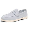 Men’s Suede Slip-On Loafers – Soft Comfortable Casual Shoes for Everyday Wear