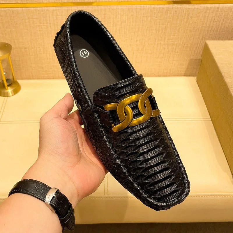 Men PU Leather Shoes Luxury Men's Flats Shoes Casual Social Shoe Male Wedding Footwear Zapatos Hombre Mens Walking Shoes