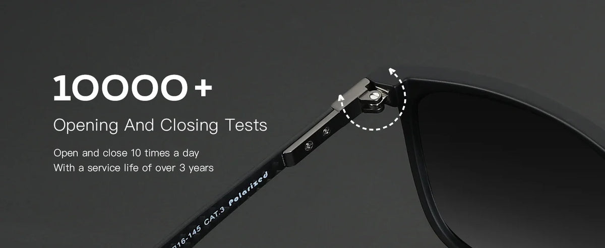 Square Polarized Sunglasses for Men Ultralight Carbon Fiber Sun Glasses Driving Fishing Golf Sports UV400 Protection