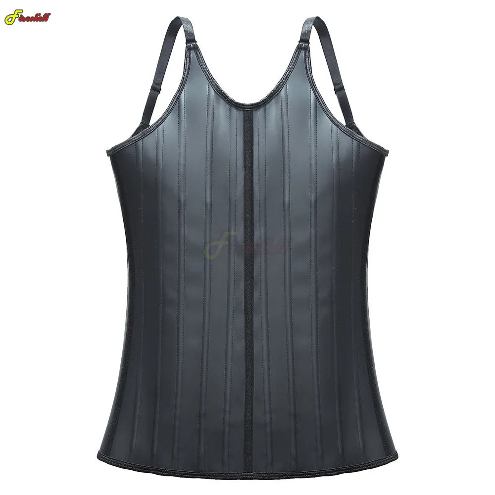 Women Latex Waist Trainer Women Binders Shapers Modeling Strap Corset Colombian Girdles Body Shapewear Faja Shape Sport Vest
