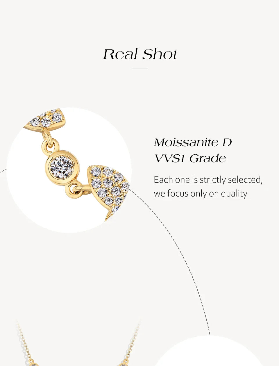 Luxury Butterfly Moissanite Necklace S925 Silver 18K Gold Plated DVVS1 Diamond Wedding Bride Pendant Gift For Women New
