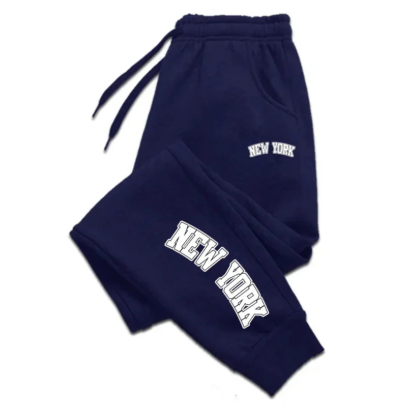 Comfort Man Pants Elastic Band Trousers for Men