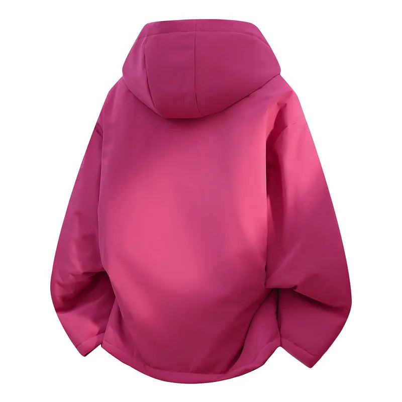 Winter Jacket Thicker Warm Waterproof Windproof Warm Casual Sports Jacket Men Women Sport Hiking Running Hooded Casual Warm Coat