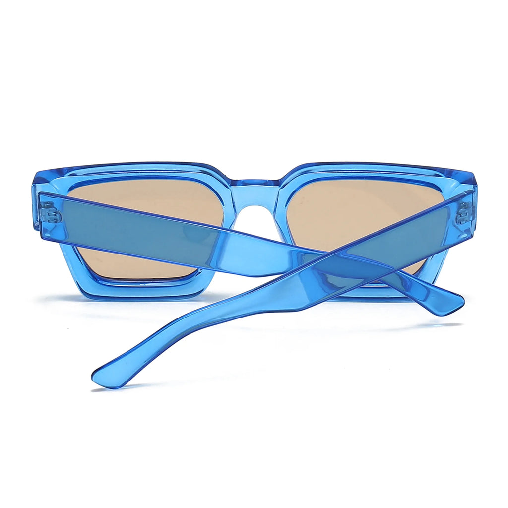 Men Square Frame Sunglasses 2025 Luxury Brand Designer Sun Glasses Retro Trendy Shades UV400 Unisex Women Glasses New