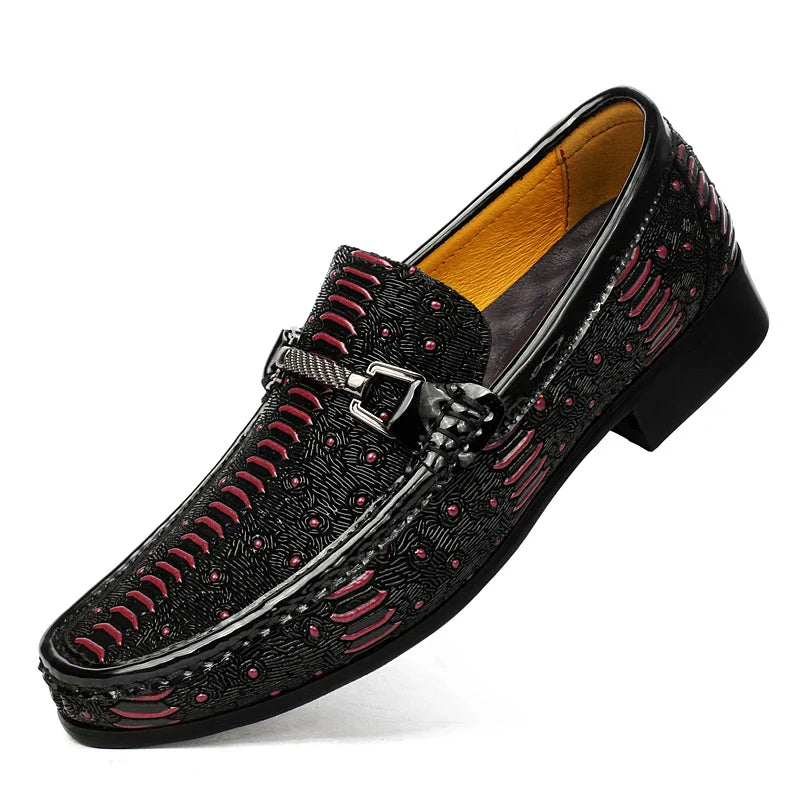 2024 New Arrival Moccasins Genuine Leather Men's Loafers Comfortable Leather Casual Shoes New Fashion Male Office Slip on Shoes