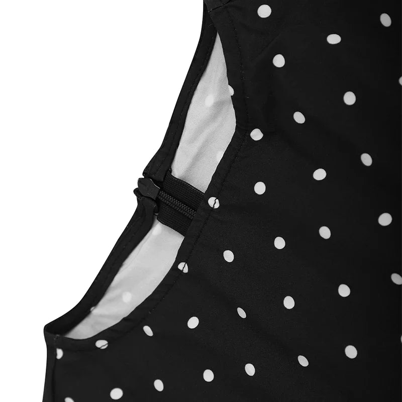 Women New Long Dresses Summer Elegant Upgraded Version Casual Polka Dots Party Dress Graceful Holiday Casual Slim Female Dresses