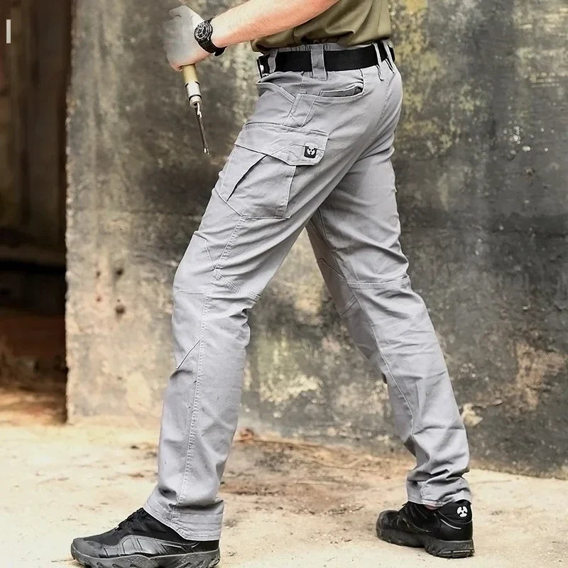 M3 Waterproof Tactical Hunting Pants Men  Special  Hiking Cargo Pants Multi Pocket Rip-stop Cotton Trousers