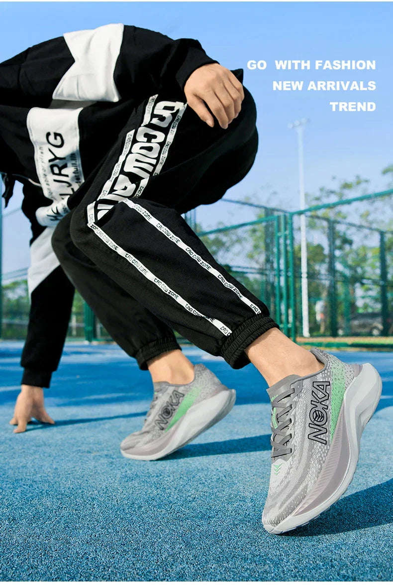 Men Women High Quality Light Running Shoes Cushion Training Shoes Lightweight Wear-Resistant Sneakers