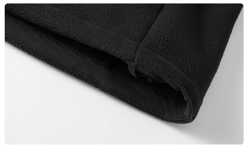 SBWL Autumn/Winter Outdoor Sports with Warm and Fluffy Long Sleeve Small Stand Collar Long Sleeve T-Shirt Fashion Skiing Casual