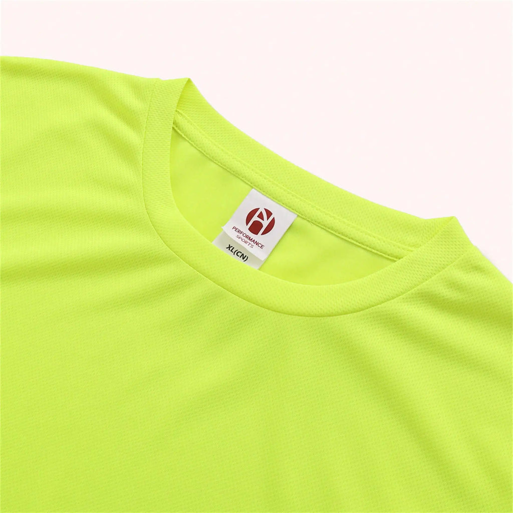 Men Performance Long Sleeve T Shirt Breathable Moisture Wicking Athletic Tops Quick Dry Workout Gym Running Outdoor Hiking Daily Casual Sport Tees