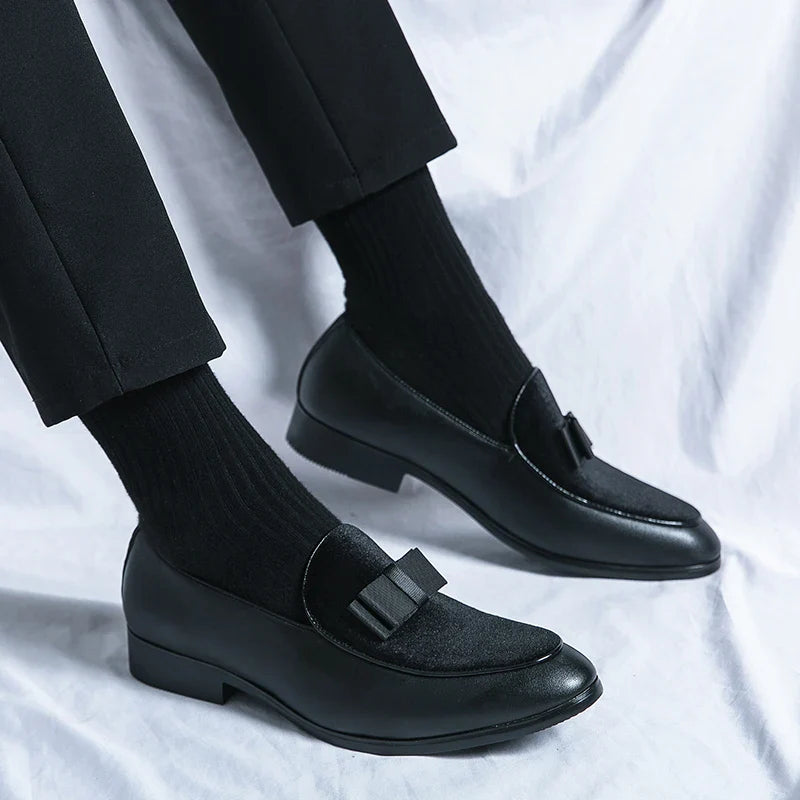 Men’s Business Casual Leather Shoes – Office Ready Comfort Loafers, EU 40–48