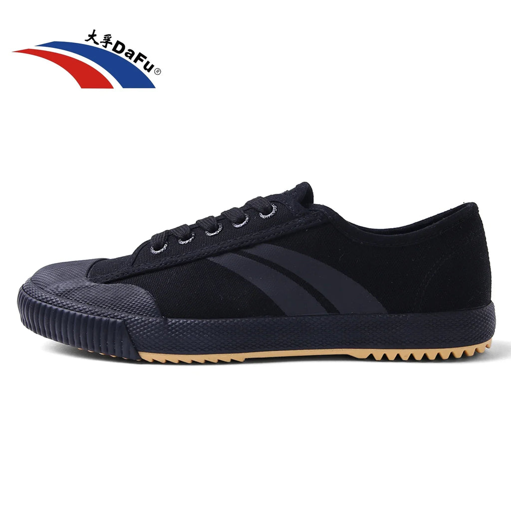 Original Kungfu Shoes Improved Version Sneakers Men Women All Black Shoes