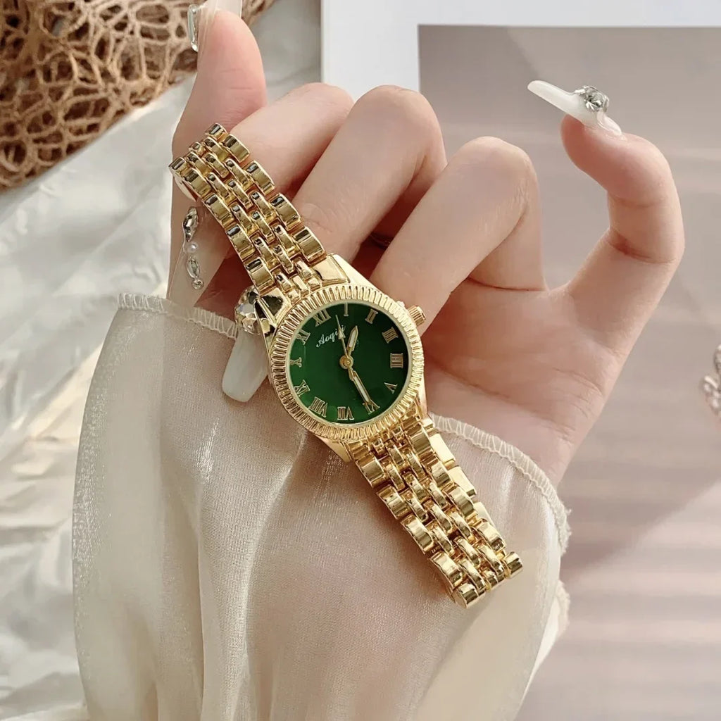Gold Watch Women Watches Ladies Large dial Steel Women's Bracelet Watches Female Clock Relogio Feminino Montre Femme