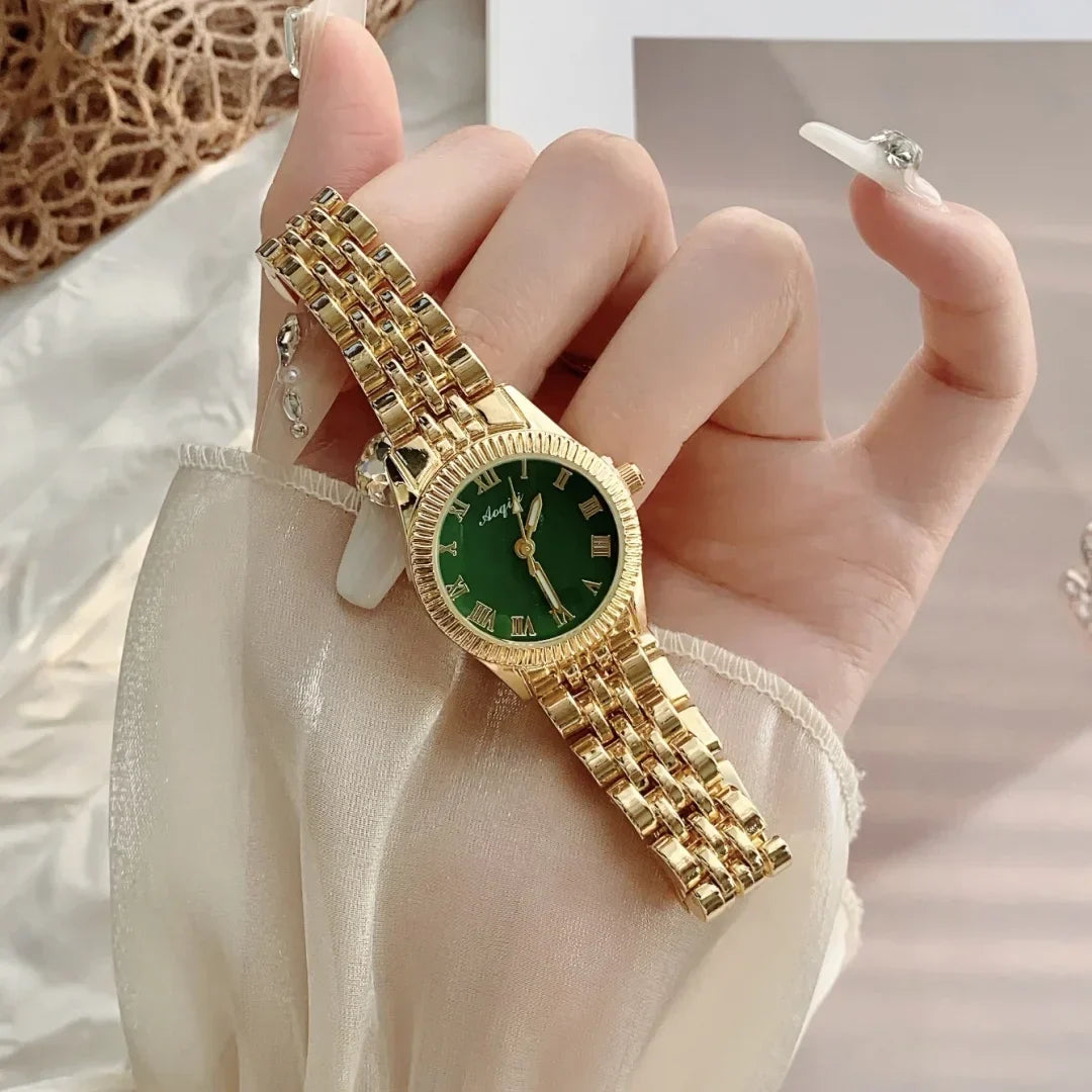 Gold Watch Women Watches Ladies Large dial Steel Women's Bracelet Watches Female Clock Relogio Feminino Montre Femme
