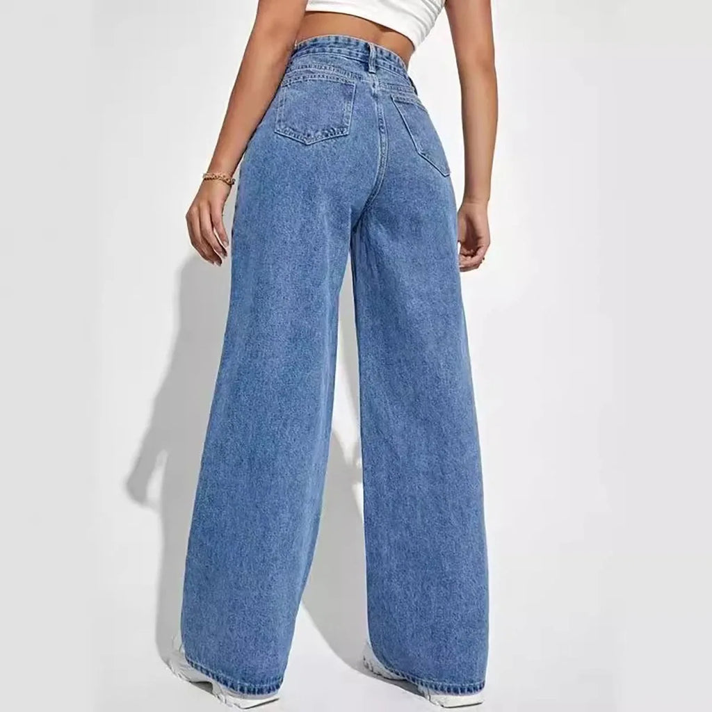 Women y2k High street baggy straight pants