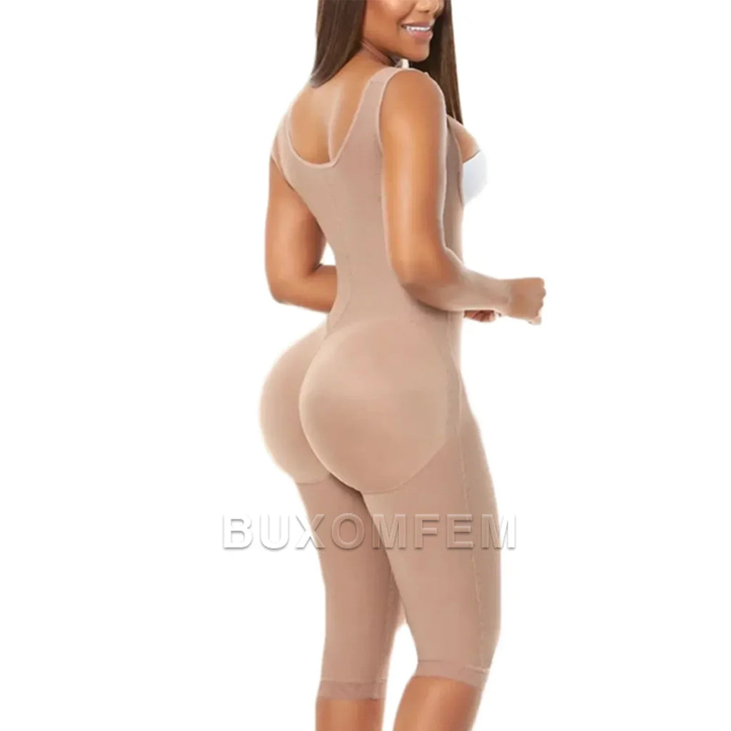 Fajas Compression Fabric Abdominal Control Adjustable Shoulder Straps Girdles Buttock Lift System Hip Shapewear Ladies Bodysuits