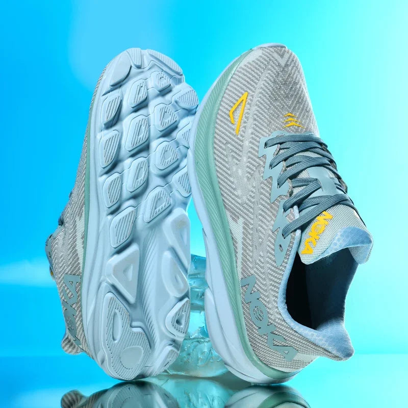 Men's Running Shoes Jogging Cushioning Outdoor Luxury Shoes Trainer Race Breathable Couple Non-Slip Sneakers Mesh Off-road Shoes