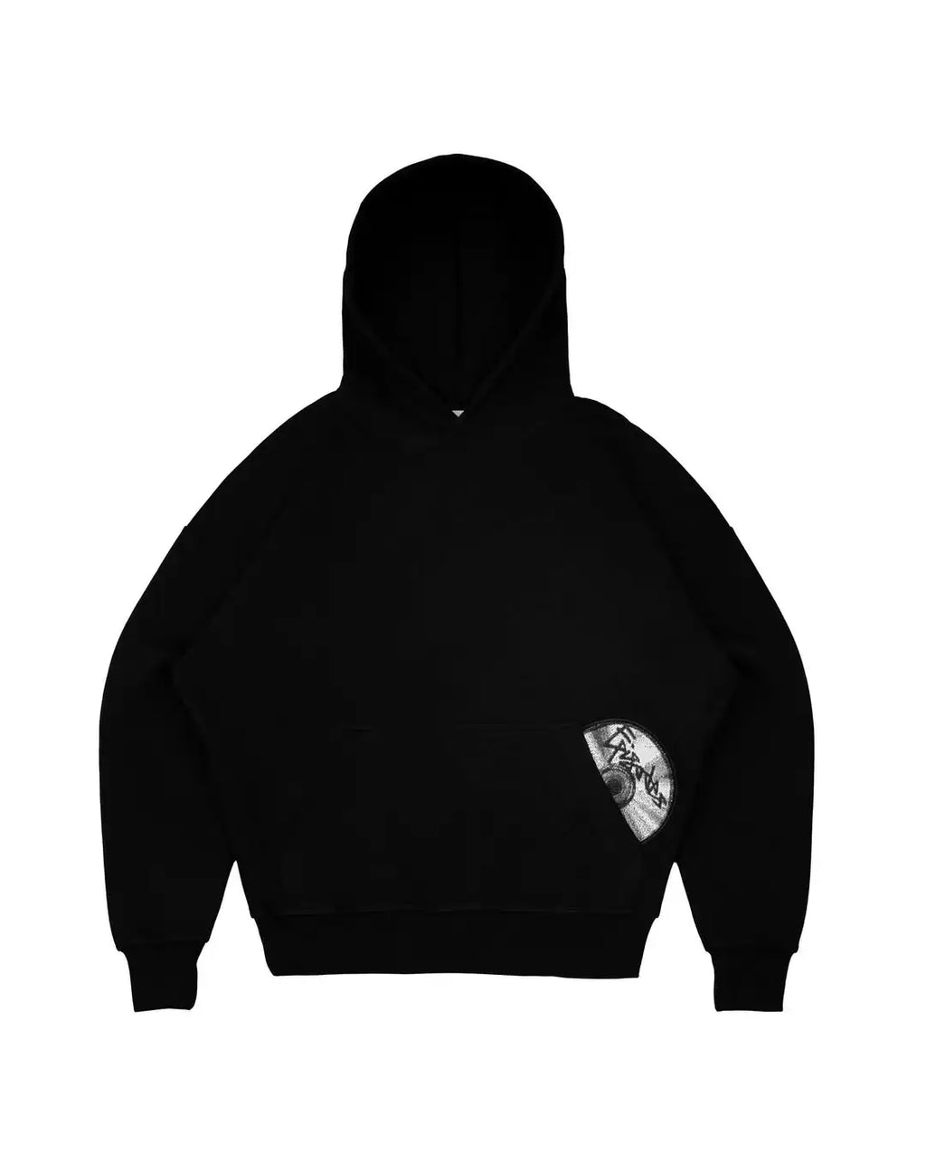 High street hip-hop men suit fashionable and popular embroidered design pullovers Gothic Harajuku loose casual suit tracksuit