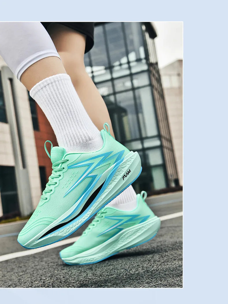 Marathon Men Running Shoes Speciality Sports Shoes Breathable Lightweight Carbon Board Women's Trend Athletic Sneakers Women