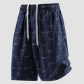 Men's Baggy Shorts Lightweight Cotton Casual Elastic Waist Drawstring Y2K Shorts Loose Fit Travel Beach Running Gym Shorts