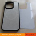 Magnetic wireless charging magnet sublimation phone case for magsafe iphone 17 air 16 15 Pro 14 12 13 pro max cover cases