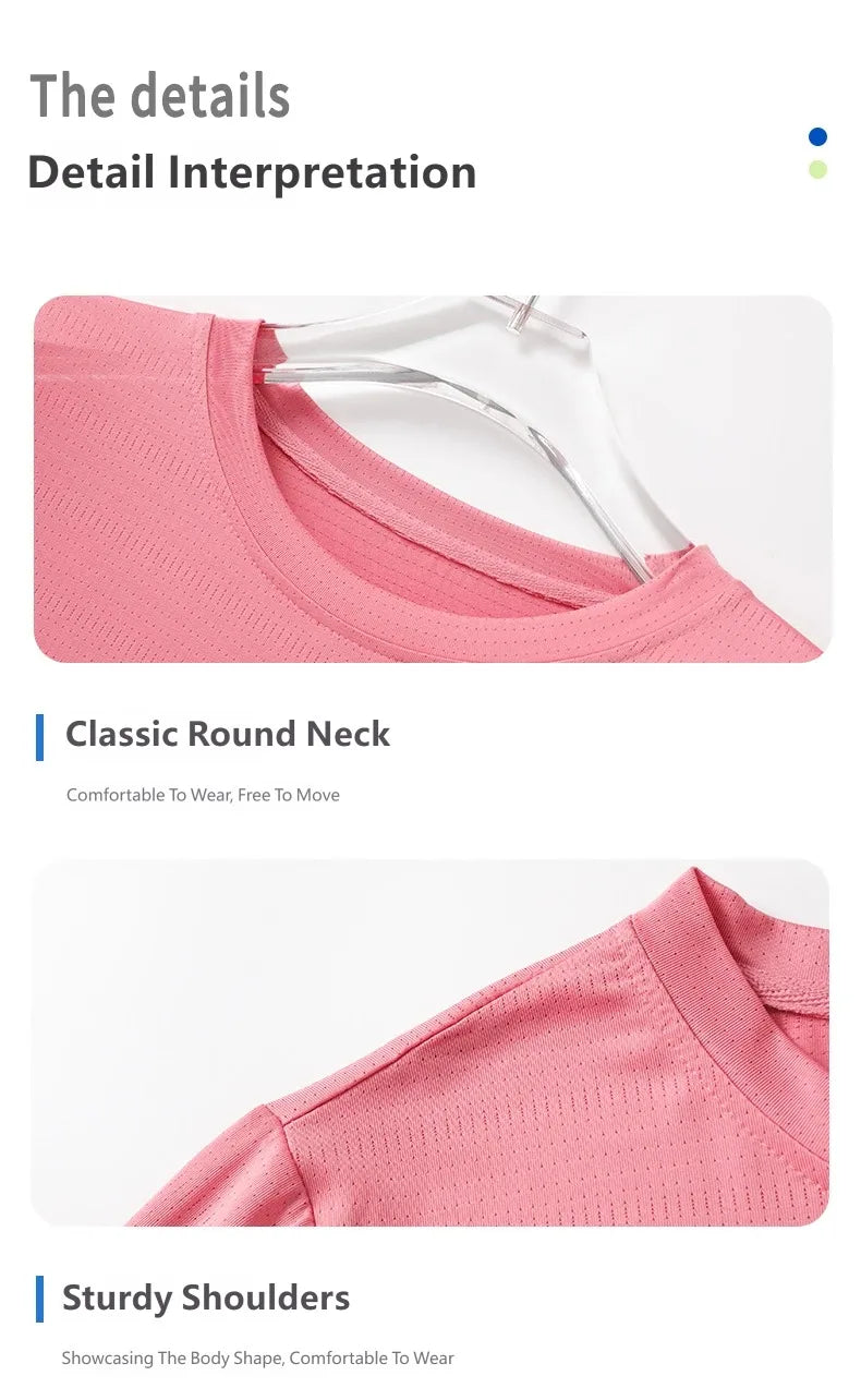 CHRLCK Women's Hiking Quick Drying T-shirts Breathable Camping Running Fishing Soft Elasticity Long Sleeve Tees Summer Autumn