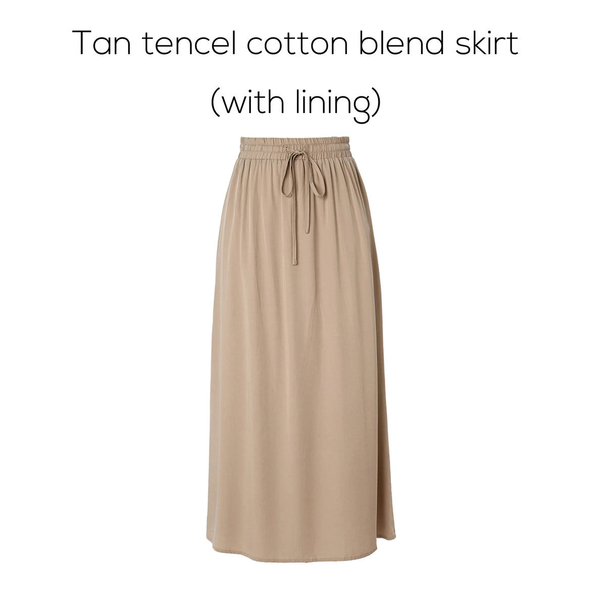 AP 2025 Spring and Summer Women Turn-down Collar Tee Soft Lady Cotton Blend Skirt Comfortable Casual