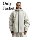 SNOW Winter Ski Jacket Men Waterproof Insulated Snow Tops Super Loose Snowboard Clothes Breathable Windproof Skiing Hoodies