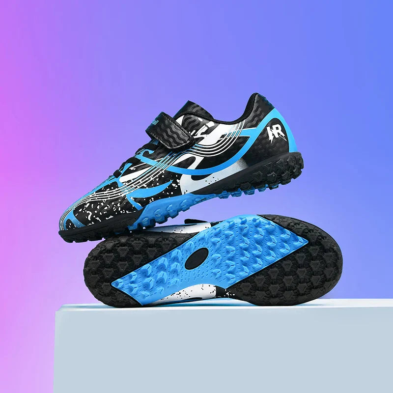 New Men Kids Professional Soccer Shoes Grass Boys Ultralight Football Boots Match Training Shoes Cleats Non-Slip Drop Shipping